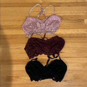 Bralette BUNDLE size small
